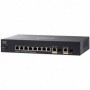 SG350-10P-K9-EU Cisco SG350-10P-K9-EU, 10-port Gigabit POE Managed Switch