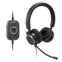 Snom A330D - Cuffie Biaurali Over-Ear con Audio Full-Band