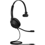 23189-899-979 Cuffie Jabra Evolve2 30 SE Mono MS - Auricolari Professionali con Cavo USB